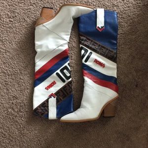 FENDI MANIA COWBOY BOOTS